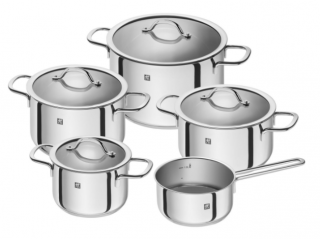 Zwilling Neo 9 Parça Çelik Tencere Seti