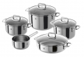 Zwilling Quadro 5 Parça Çelik Tencere ve Tava Seti resim