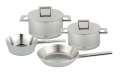 Zwilling John Pawson 6 Parça Çelik Tencere ve Tava Seti resim