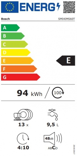 Bosch SMI4IMS60T Bulaşık Makinesi
