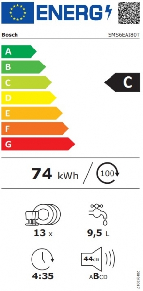 Bosch SMS6EAI80T Bulaşık Makinesi