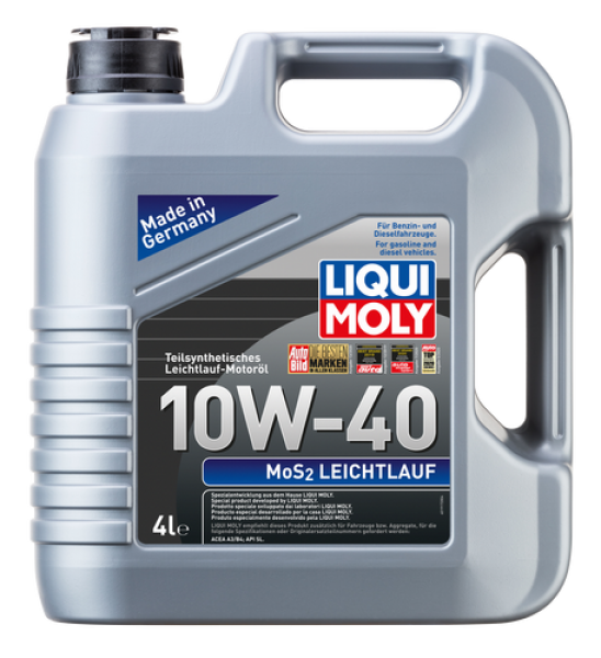 Liqui Moly MOS2 Leichtlauf 10W-40 Motor Yağı (4 litre)