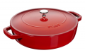 Staub Chistera Demir Döküm Sote Tenceresi 24 cm resim