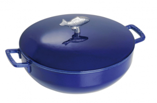 Staub 405103260 La Cocotte Döküm Balık Tenceresi 28 cm