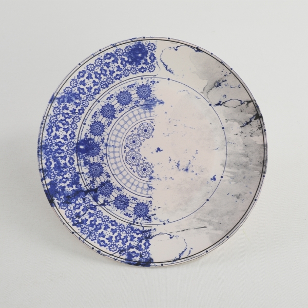 Keramika Blue Runis 16 Parça Yemek Takımı