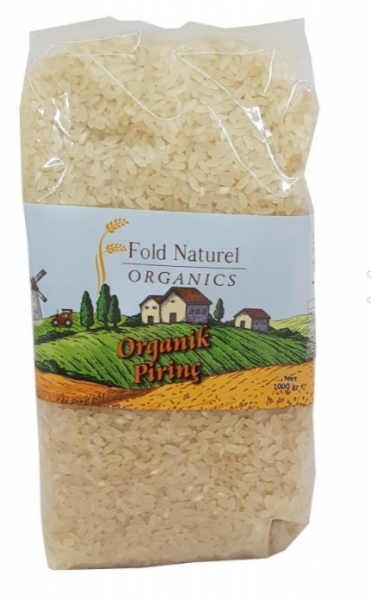 Fold Naturel Organik Baldo Pirinç 1 kg