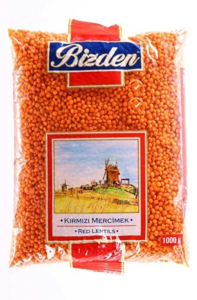 Bizden Kırmızı Mercimek 1 kg