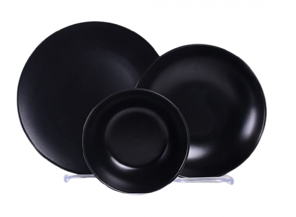 Keramika Mat Delta 18 Parça Yemek Takımı