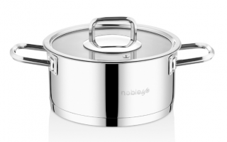 Noble Life Solid Çelik Derin Tencere 20 cm