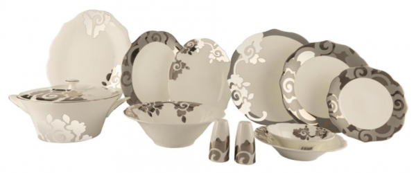 Mikasa Moor Sillage Silver 74 Parça Yemek Takımı (Gümüş)