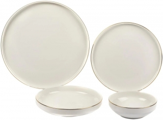 Mikasa Moor Gold Modern 24 Parça Yemek Takımı