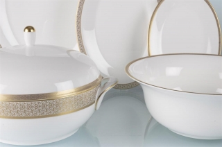 Mikasa Moor Prouna Emperor Gold 72 Parça Yemek Takımı