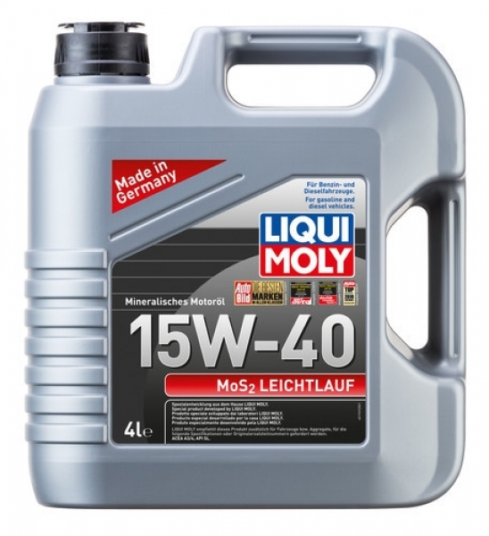 Liqui Moly MoS2 Leichtlauf 15W-40 Motor Yağı (4 litre)