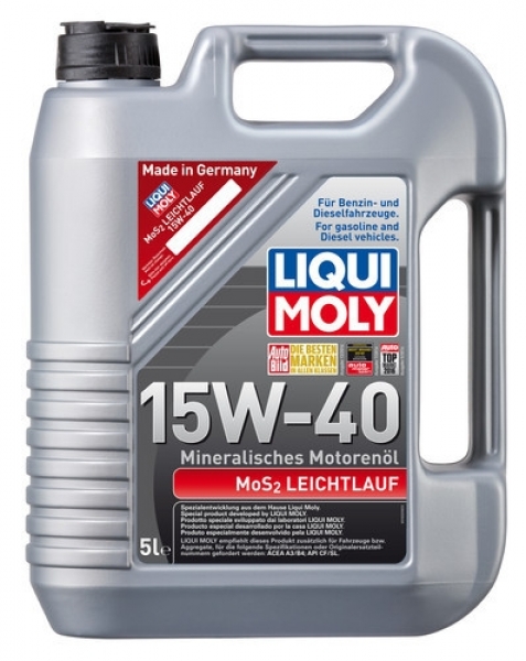 Liqui Moly MoS2 Leichtlauf 15W-40 Motor Yağı (5 litre)