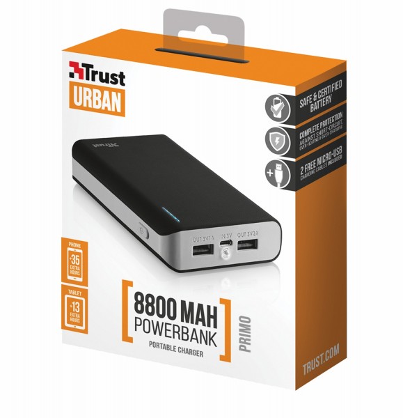 Trust Urban Primo 8800 8800 mAh Powerbank
