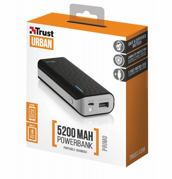 Trust Urban Primo 5200 5200 mAh Powerbank
