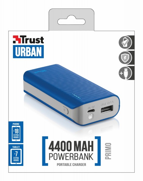 Trust Urban Primo 4400 4400 mAh Powerbank