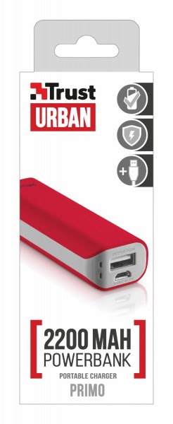 Trust Urban Primo 2200 2200 mAh Powerbank