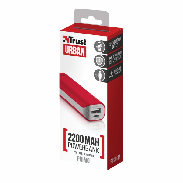 Trust Urban Primo 2200 2200 mAh Powerbank