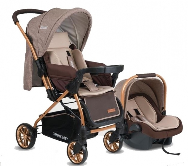 TommyBaby TB-980 Gold Travel Sistem Bebek Arabası