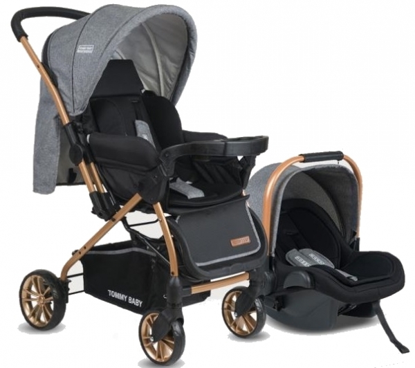 TommyBaby TB-980 Gold Travel Sistem Bebek Arabası