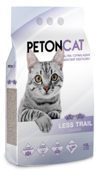Peton Cat Lavantalı İnce Taneli Topaklaşan 10 lt Kedi Kumu