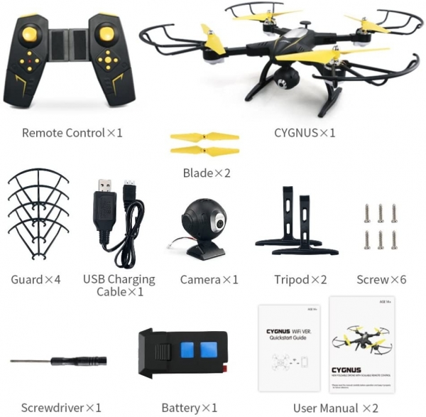 JJRC Cygnus H39WH Drone