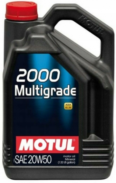 Motul 2000 Multigrade 20W-50 Motor Yağı (4 litre)