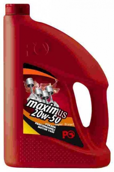 Petrol Ofisi Maximus Super Diesel 20W-50 Motor Yağı (4 litre)