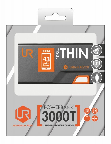 Trust Urban Thin 3000T 3000 mAh Powerbank