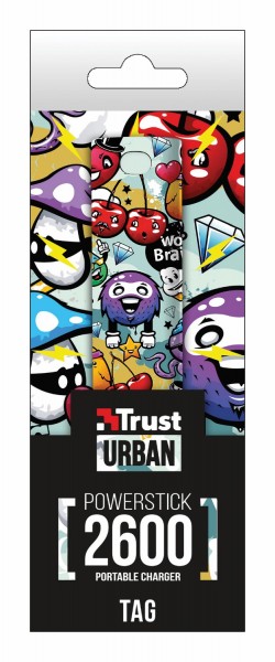 Trust Urban PowerStick Tag 2600 2600 mAh Powerbank