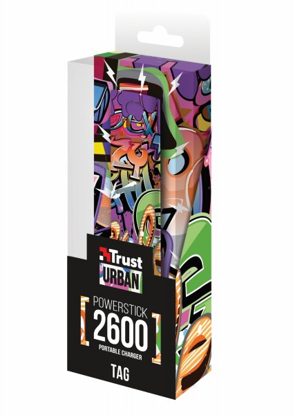 Trust Urban PowerStick Tag 2600 2600 mAh Powerbank