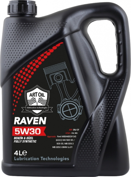 Art Oil Raven 5W-30 Motor Yağı (4 litre)