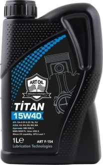 Art Oil Titan 15W-40 Motor Yağı
