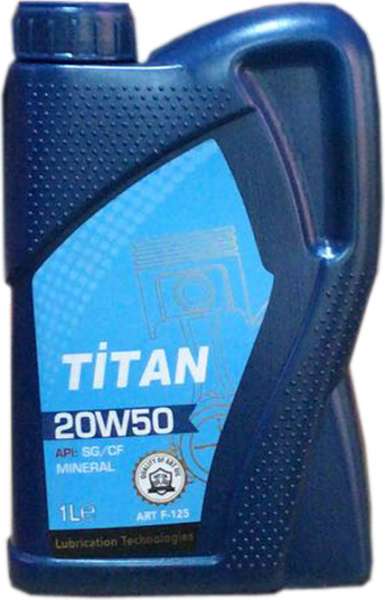 Art Oil Titan 20W-50 Motor Yağı (1 litre)