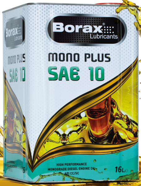 Borax Mono Plus SAE 10 Motor Yağı (16 litre)