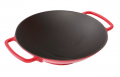 Kahramanlar İron Döküm Wok Tava 36 cm resim
