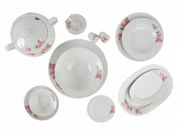Porland Romantik 109 Parça Yemek Takımı