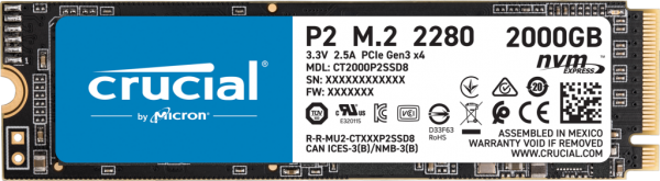 Crucial P2 SSD