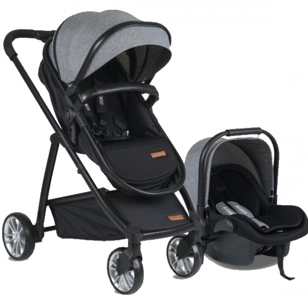 TommyBaby Quantum Black New Travel Sistem Bebek Arabası