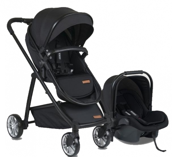 TommyBaby Quantum Black New Travel Sistem Bebek Arabası