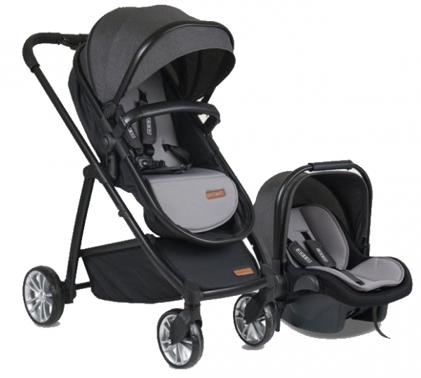TommyBaby Quantum Black New Travel Sistem Bebek Arabası