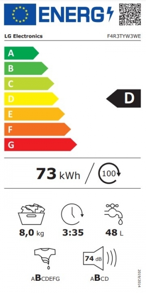 LG F4R3TYW3WE Çamaşır Makinesi