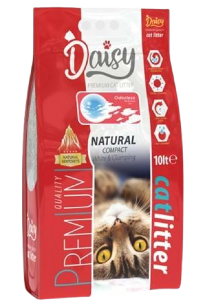 Daisy Kokusuz Topaklanan İnce Taneli 10 lt Kedi Kumu