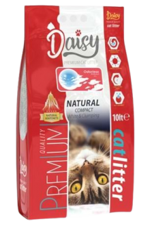 Daisy Kokusuz Topaklanan İnce Taneli 10 lt Kedi Kumu