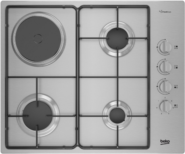 Beko BOXD D 6110 EI Ankastre Gazlı ve Elektrikli Ocak