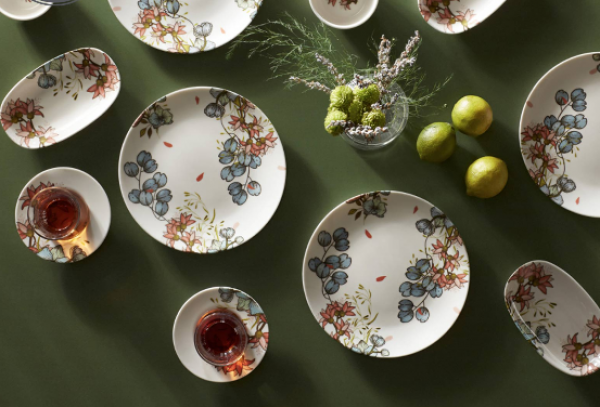 Karaca Peony 18 Parça Kahvaltı Takımı