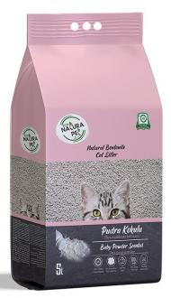 Eco Natura Pet Bebek Pudra Kokulu Kalın Taneli 5 lt Kedi Kumu