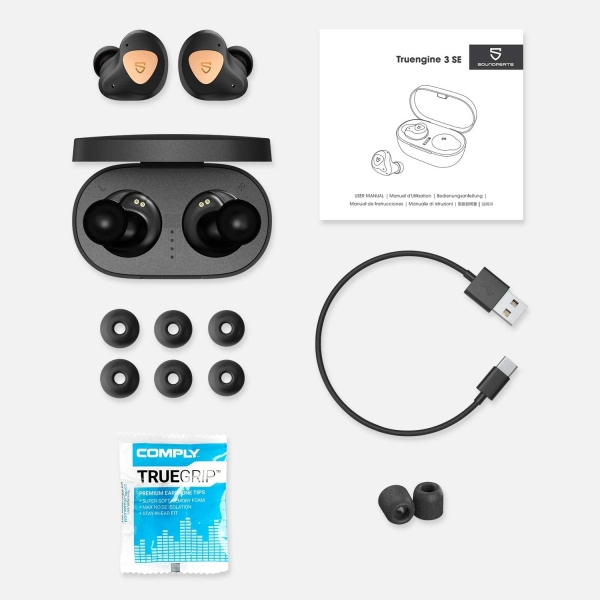 Soundpeats Truengine 3 SE Tam Kablosuz Kulaklık