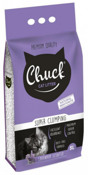 Chuck Lavanta Kokulu İnce Taneli 10 lt Kedi Kumu (İnce Taneli)
